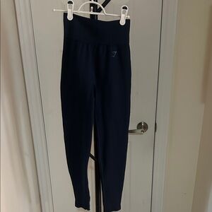 Gymshark Navy High-Waist Performance Leggings